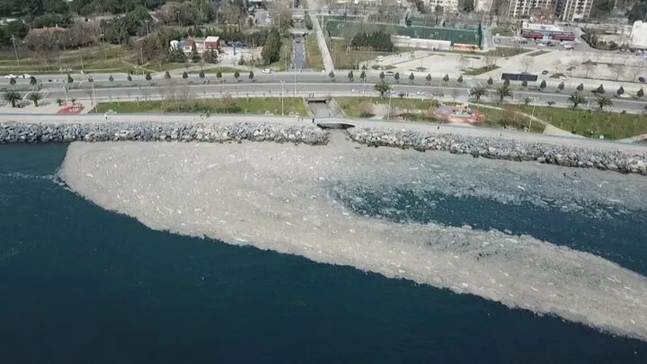 Son dakika | Marmara Denizi'nde büyük tehlike! Kameraya böyle yansıdı