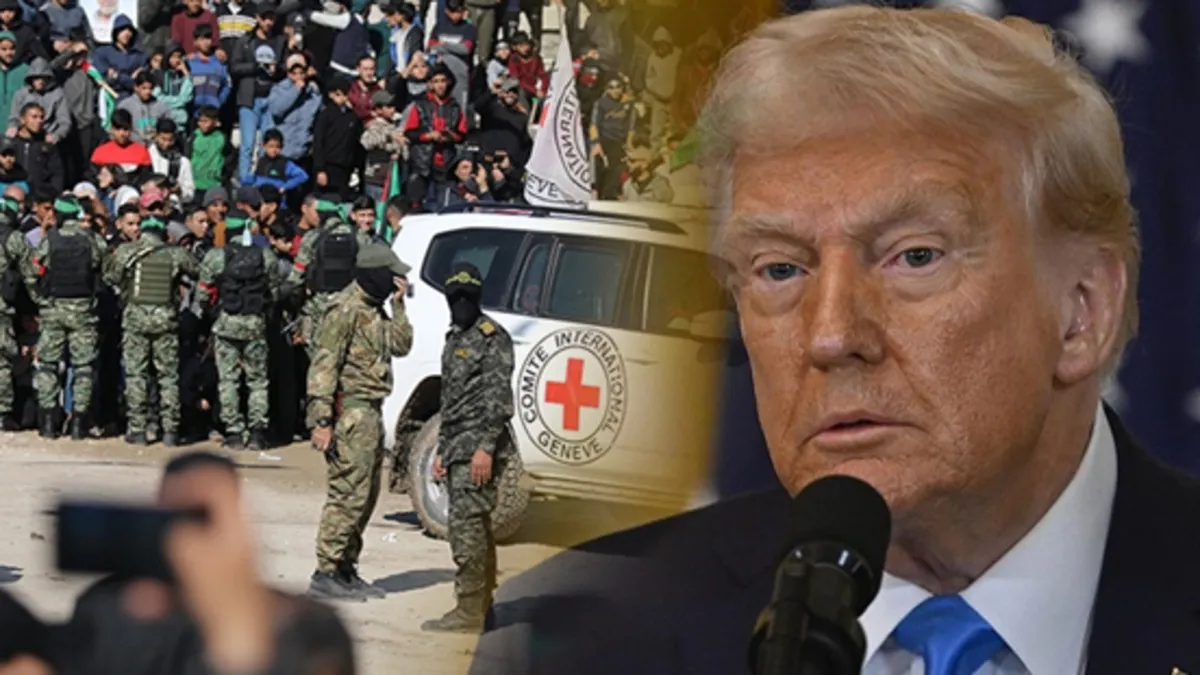 ABD Başkanı Trump'tan İsrail ve Hamas açıklaması! "Rehineleri almaya yakınız"