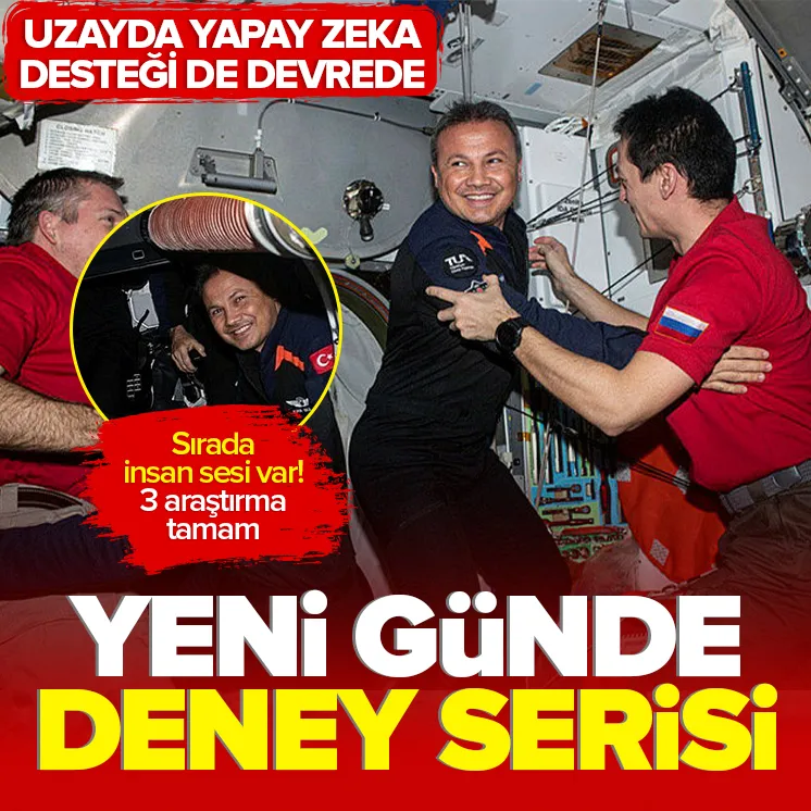 Alper Gezeravcı’dan üst üste deneyler