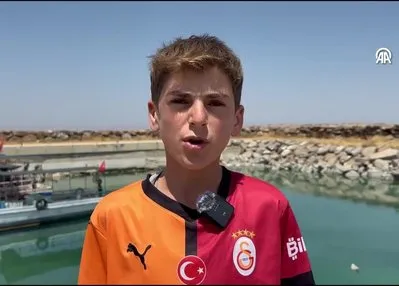 Bu göle giren sararıyor