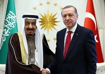 Erdoğan Kral Selman ile görüştü