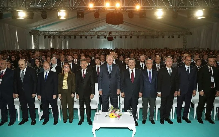 Başkan Erdoğan Bilkent Şehir Hastanesini açtı! Açılıştan dikkat çeken kareler...