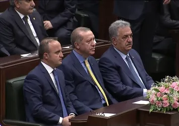 Cumhurbaşkanı Erdoğan, AK Parti Grubu'nda