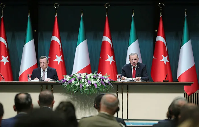 Başkan Erdoğan ve İtalya Başbakanı Mario Draghi’den açıklamalar