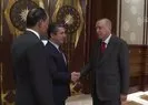 Başkan Erdoğan, IKBY Başbakanı Barzaniyi kabul etti