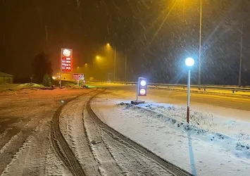 Çorum’da nisan ayında kar etkili oldu