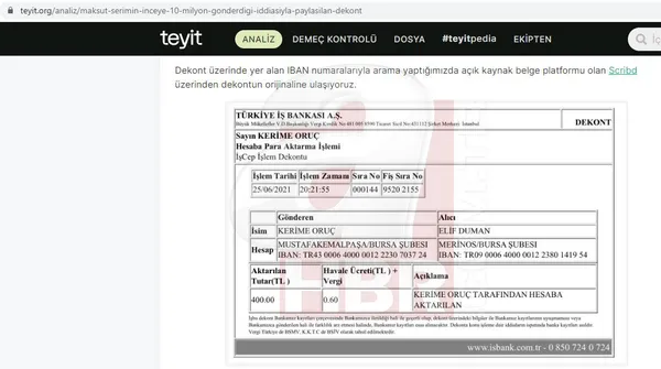 Muharrem İnce’ye FETÖ tarzı kumpas! İşte sahte dekont olayının perde arkası