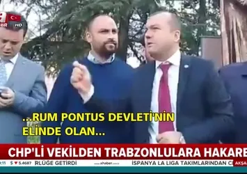 Trabzonlulardan CHP'li vekile tepki