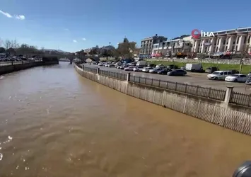 Biga'da taşan Kocabaş çayı normale döndü