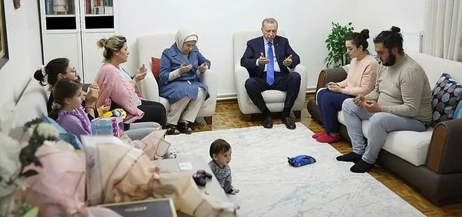 Başkan Erdoğan’ın ziyaret ettiği aile konuştu: Devletin yanımızda olduğunu hissettik