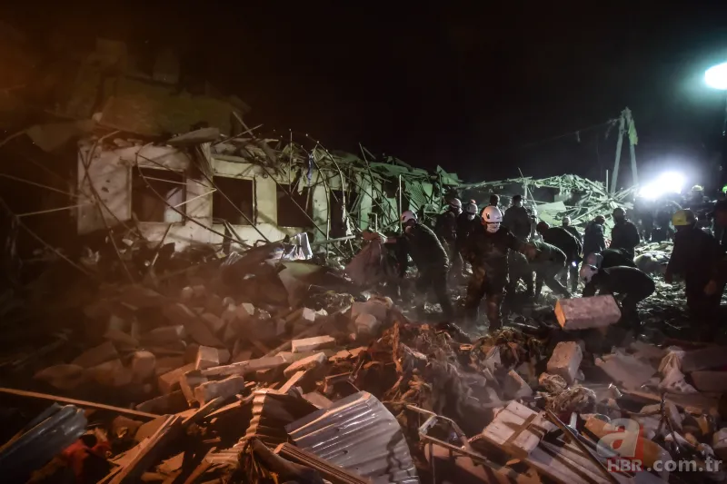 Terör devleti Ermenistan sivilleri uykularında vurdu! Hasar gün ağarınca ortaya çıktı 16