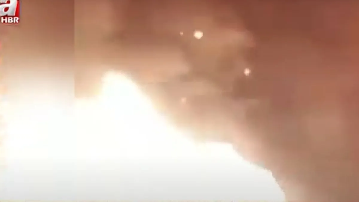 İran'da LPG tesisi havaya uçtu! Kaza mı sabotaj mı?