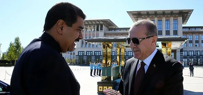 Cumhurbaşkanı Erdoğan’dan Maduro’ya tebrik