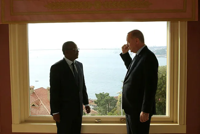 Başkan Erdoğan, Cissoko Embalo ile görüştü - 3