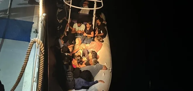 Bodrum açıklarında 27 düzensiz göçmen ve 2 şüpheli yakalandı