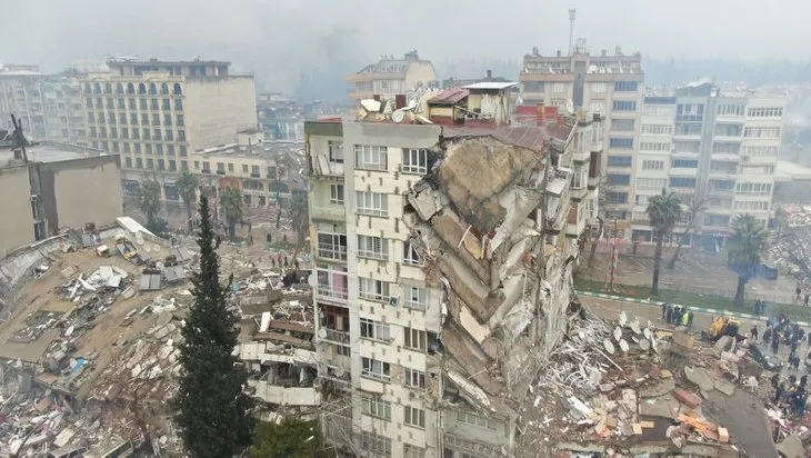 A Haber drone kamerasından DEPREM bölgesi! Facianın boyutunu gözler önüne seren dehşet verici görüntüler