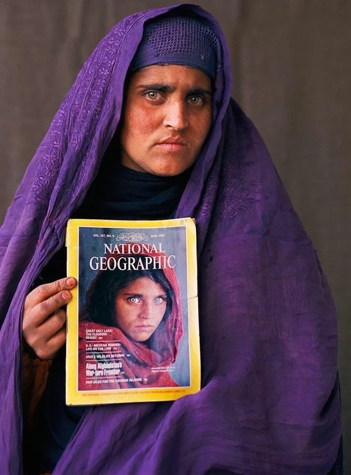 Iconic 'Afghan girl' image was almost cut, photographer reveals