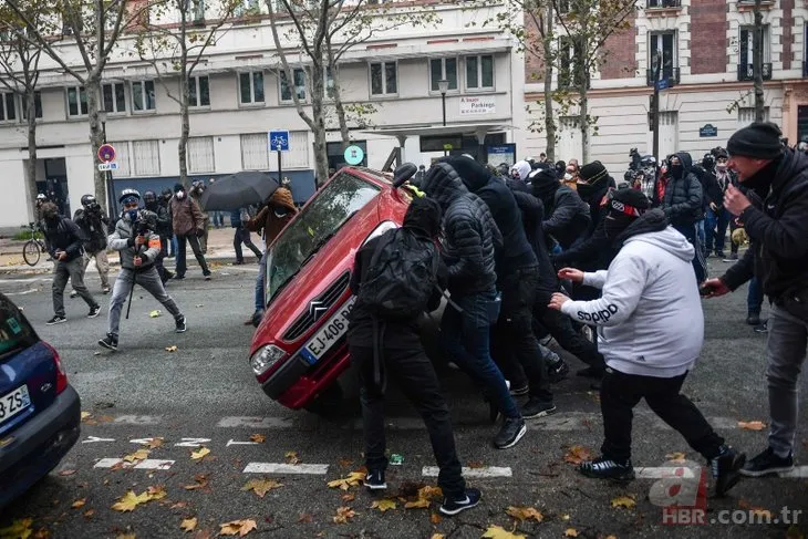 Sarı yelekliler yine sahnede! Paris meydan savaşı