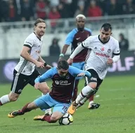 Beşiktaş - Trabzonspor maçından kareler