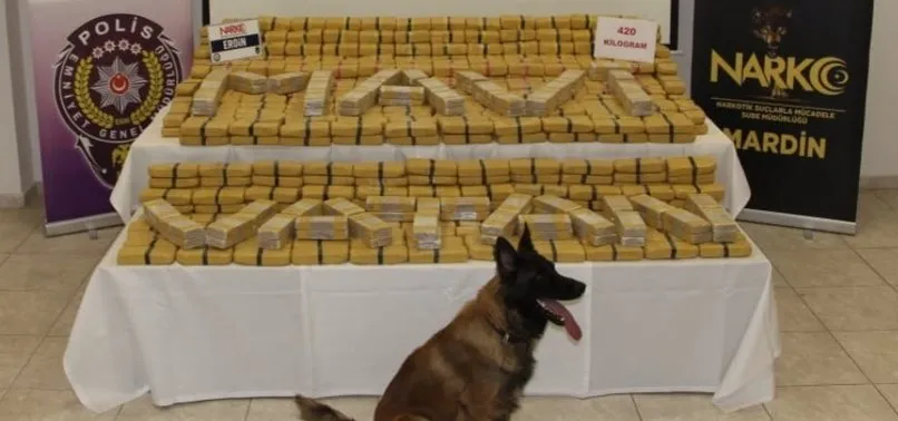 Son dakika: Mardin'de aranan araçta 420 kilo eroin bulundu