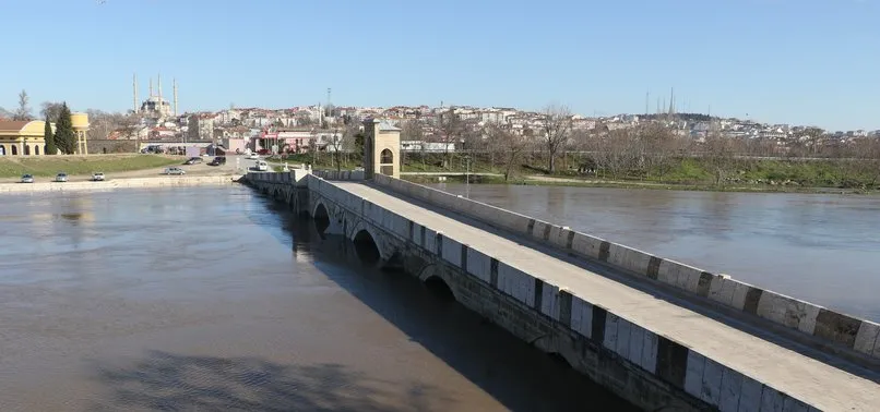 Kırmızı alarm verilmişti! Edirne’de taşkın riski sona erdi