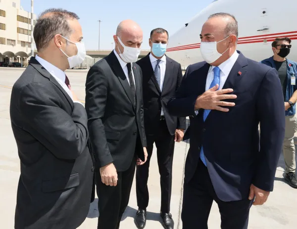 Son dakika: Dışişleri Bakanı Mevlüt Çavuşoğlu Bağdat'ta - 1