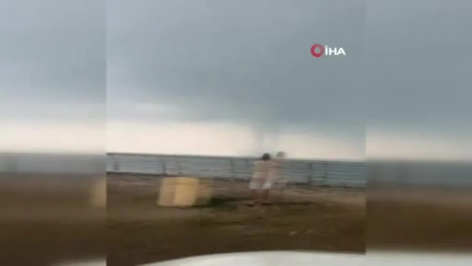 Suudi Arabistan’da su hortumu