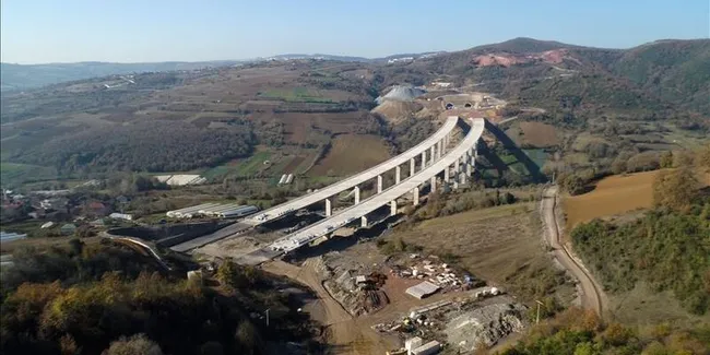 Kuzey Marmara Otoyolu’nun Gebze-İzmit etabı cumartesi günü açılıyor