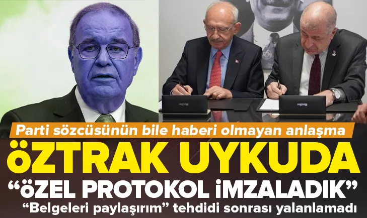 Özel protokol imzaladık
