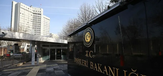 Dışişleri Bakanlığı’ndan İsrail’e kınama!