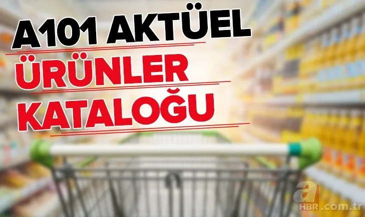 A101 aktüel katalog 5 Aralık yayında! A101 indirimli ürünler kataloğunda neler var?