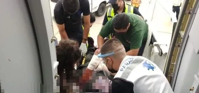 Meksika’da dehşet anları! Pilot acil iniş yaptı