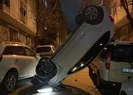 Alkollü sürücünün tuhaf kazası