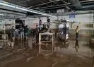 Tekstil fabrikası sular altında kaldı!