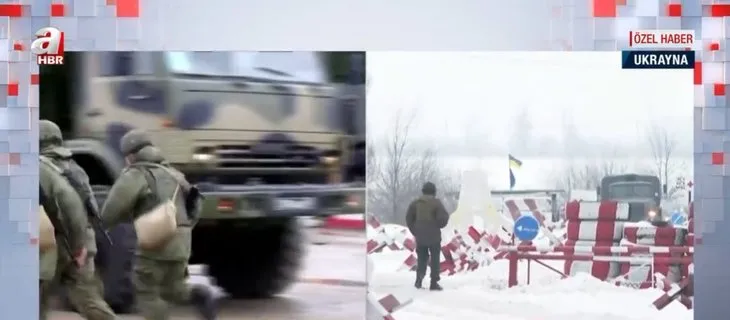 Ukrayna’da tansiyon yüksek! Rusya – Ukrayna sınırında eller tetikte | A Haber Donbas’ta: Askerler siper kazmış hazır bekliyor