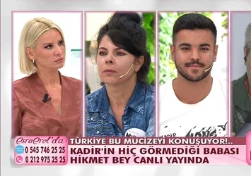 Türkiye bu mucizeyi konuşuyor! 18 yıldır görmediği ailesini Esra Erol’da programında buldu