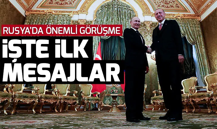Başkan Erdoğan ve Putinden önemli mesajlar