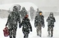 25 kentte eğitime kar engeli