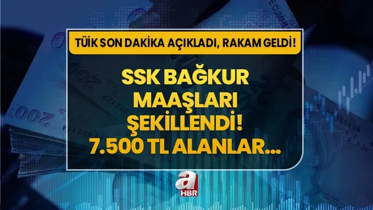 SGK, SSK Bağkur’lunun Ocak zammı şekillendi! TÜİK’ten 4 aylık enflasyon farkı: 2024 Ocak’ta en düşük 7.500 TL emekli maaşı alanlar, refah payı...