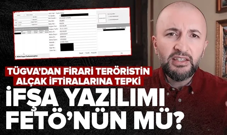 TÜGVA’dan FETÖ’cü Cevheri Güven’in iftiralarına sert tepki: Söz konusu program FETÖ’nün istihbarat ağı