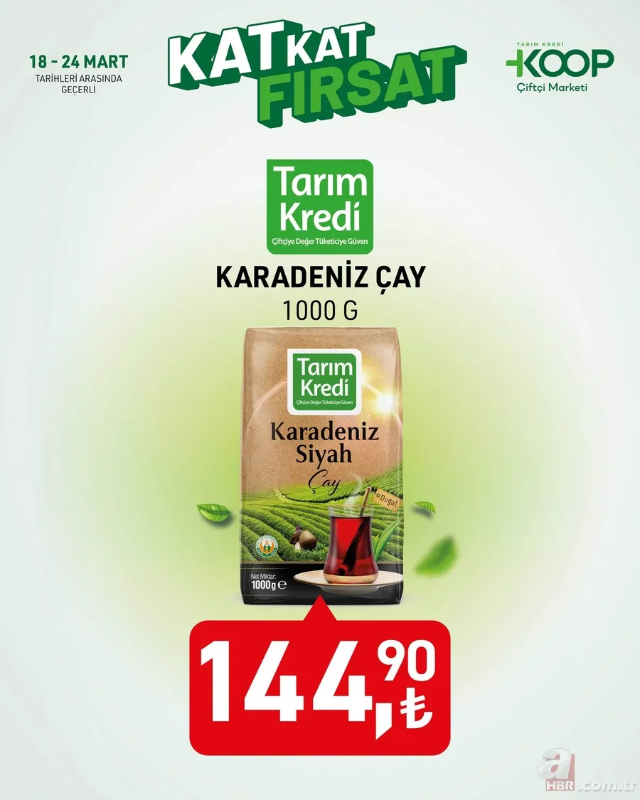 Tarım Kredi Market 18-24 Mart indirim kataloğu geldi! TK'da tavuk but 79 TL, 2 L ayçiçek yağı 134.90 TL'den satılıyor 6