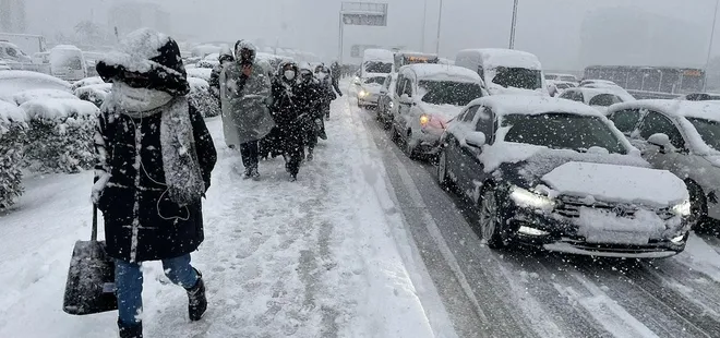 İstanbul’a yoğun kar geliyor!