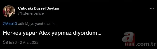 Fenerbahçe efsanesi Alex'in paylaşımı tüm takım taraftarlarını sinirlendirdi: "Aziz Yıldırım haklıymış..." 11