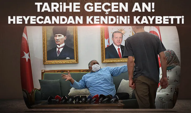 Evlat nöbetinde 14. kavuşma! PKKdan kurtulan Ramazan Ertaş ailesi ile kucaklaştı