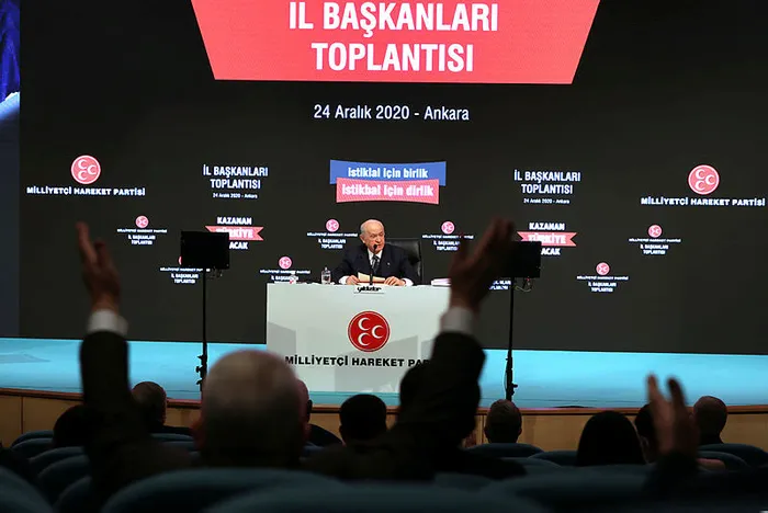 Son dakika: MHP lideri Devlet Bahçeli'den İl Başkanları Toplantısı'nda çarpıcı açıklamalar - 1