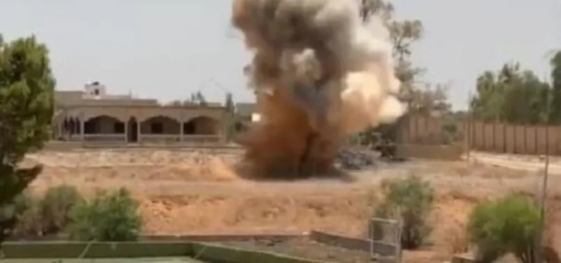 Son dakika: MSB duyurdu: Darbeci Hafter milislerine ait 12 adet mühimmat imha edildi