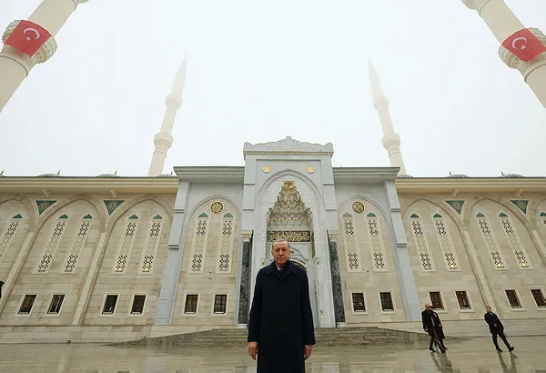 Başkan Erdoğan Şahinbey Millet Camii’ni açtı! Türkiye’nin en büyük 2. camisi