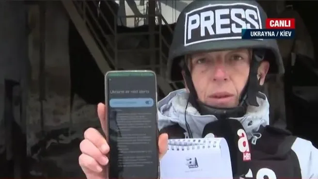 A Haber Rusya’nın vurduğu Brovary’de! Ukrayna’da hava saldırısı uyarısı | Cep telefonuna gelen uyarıyı böyle gösterdi