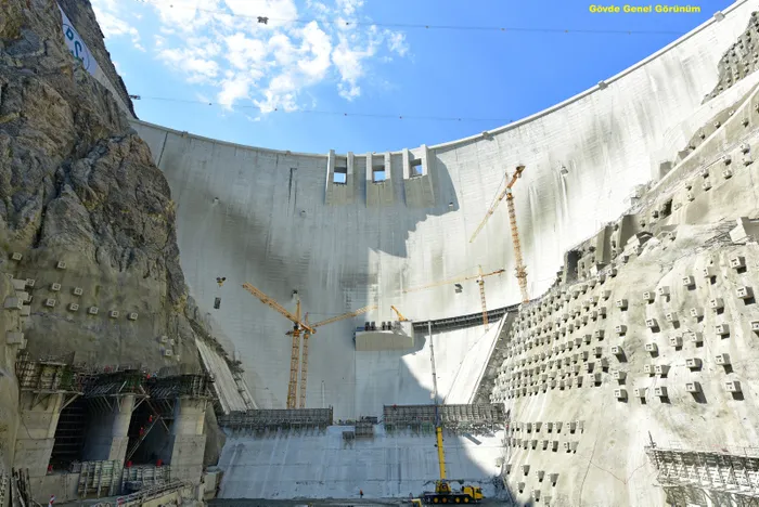Yusufeli Barajı'nda gövde tamam: Türkiye'de birinci dünyada üçüncü! Son harcı Başkan Erdoğan atacak - 3