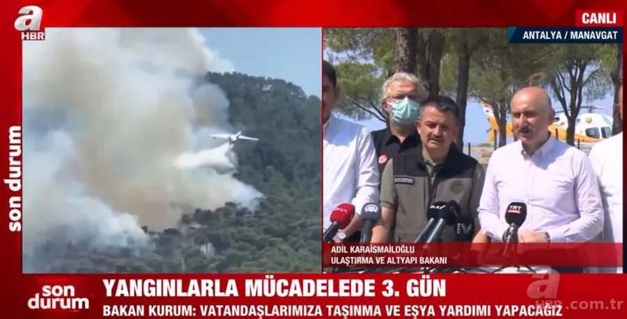 Antalya, Adana, Marmaris, Mersin, Muğla, Osmaniye ve Kayseri'deki orman yangınlarına müdahale ediliyor! Kahreden görüntüler 14